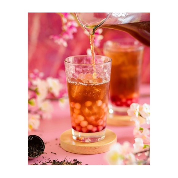 Bubble tea grenadine